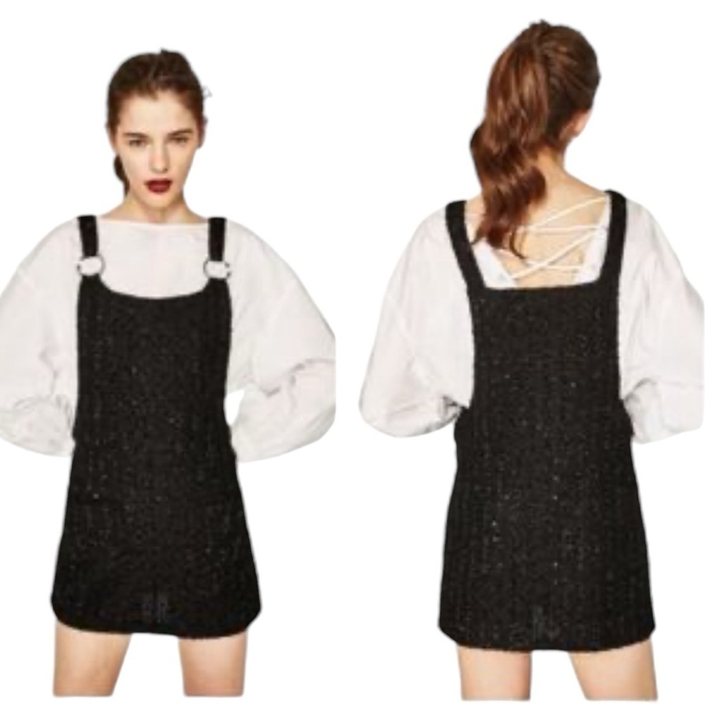 Zara Sequins Jumper Ring Dress